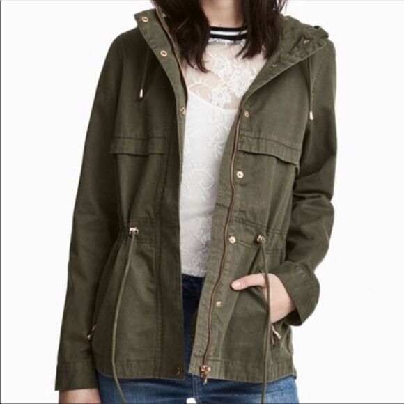 ✨Army Green Utility Jacket✨ - Picture 2 of 8